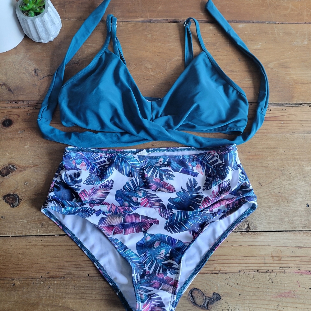 Bikini, High Waisted Floral